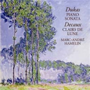 Dukas/Decaux - Piano Sonata In E Flat/Clairs in the group OUR PICKS / Christmas gift tip CD at Bengans Skivbutik AB (2009639)