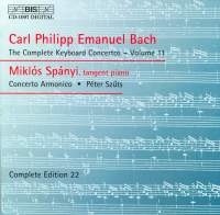 Bach Carl Philipp Emanuel - Key Concertos Vol 11 in the group OUR PICKS / Christmas gift tip CD at Bengans Skivbutik AB (2010686)