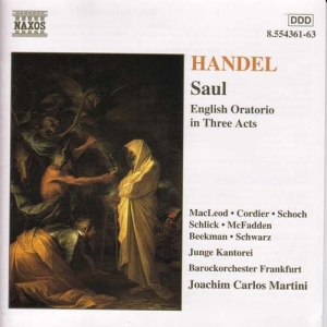 Handel George Frideric - Saul in the group OUR PICKS / Christmas gift tip CD at Bengans Skivbutik AB (2010824)