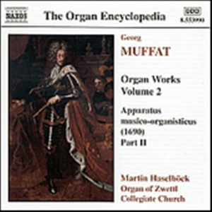 Muffat Georg - Organ Works Vol 2 in the group OUR PICKS / Christmas gift tip CD at Bengans Skivbutik AB (2011871)