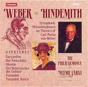 Weber - Five Overtures in the group OUR PICKS / Christmas gift tip CD at Bengans Skivbutik AB (2012941)