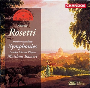 Rosetti - Symphonies in the group Externt_Lager /  at Bengans Skivbutik AB (2013511)