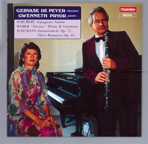 Schubert / Weber / Schumann - Works For Clarinet & Piano in the group OUR PICKS / Christmas gift tip CD at Bengans Skivbutik AB (2013519)