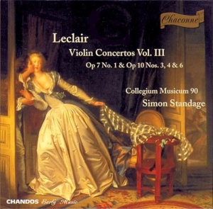 Leclair - Violin Concertos in the group OUR PICKS / Christmas gift tip CD at Bengans Skivbutik AB (2013783)