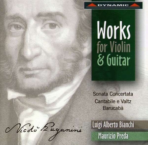 Paganini - Works For Violin And Guitar in the group Externt_Lager /  at Bengans Skivbutik AB (2017126)