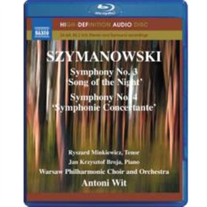 Szymanowski - Symphonies Nos 3 & 4 in the group MUSIK / Musik Blu-Ray / Klassiskt at Bengans Skivbutik AB (2035760)