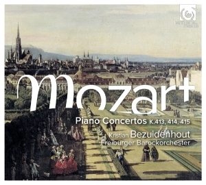 Bezuidenhout Kristian / Freiburger Barockorchester - Mozart Piano Concertos K. 413, 414, 415 in the group CD / Klassiskt,Övrigt at Bengans Skivbutik AB (2070001)