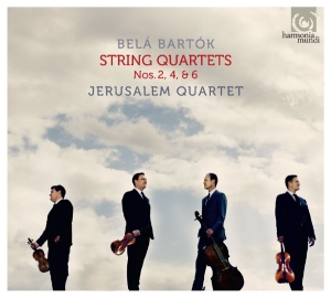 Jerusalem Quartet - Bela Bartok String Quartets Nos. 2, 4 & 6 in the group CD / Klassiskt,Övrigt at Bengans Skivbutik AB (2099421)