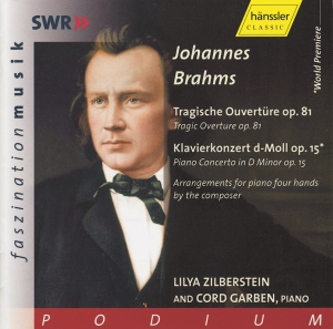 Brahms Johannes - Klavierkonzert D-Moll Op. 15/Tragis in the group Externt_Lager /  at Bengans Skivbutik AB (2250698)