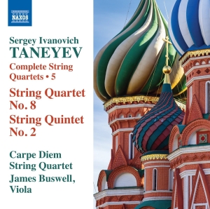 Carpe Diem Quartet James Buswell - Complete String Quartets, Vol. 5 in the group OUR PICKS / Christmas gift tip CD at Bengans Skivbutik AB (2253549)