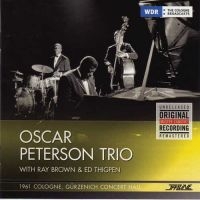 Peterson Oscar (Trio) - 1961 Cologne, Gurzenich Concert Hal in the group CD / Jazz at Bengans Skivbutik AB (2258561)