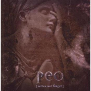 Peo - Better Not Forget (+ Bonus Cd) (Ltd in the group CD / Hårdrock/ Heavy metal at Bengans Skivbutik AB (2284795)