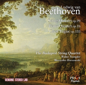 Beethoven Ludwig Van - String Quintet Op.29/Piano Qartet Op.16/Great Fugue in the group CD / Klassiskt,Övrigt at Bengans Skivbutik AB (2517446)