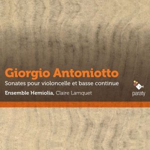 G. Antoniotto - Cello Sonatas & Bass Continuo in the group CD / Klassiskt,Övrigt at Bengans Skivbutik AB (2523000)