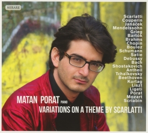 Matan Porat - Variations On A Theme By Scarlatti in the group CD / Klassiskt,Övrigt at Bengans Skivbutik AB (2524352)