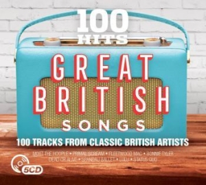 Blandade Artister - 100 Hits - Great British Songs in the group CD / Pop at Bengans Skivbutik AB (2540230)