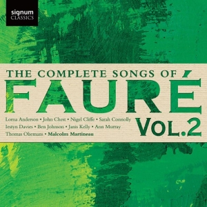 Fauré Gabriel - The Complete Songs Of Faure, Vol. 2 in the group OUR PICKS / Christmas gift tip CD at Bengans Skivbutik AB (2548303)