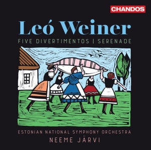 Weiner Leo - Five Divertimentos & Serenade in the group OUR PICKS / Christmas gift tip CD at Bengans Skivbutik AB (2728264)