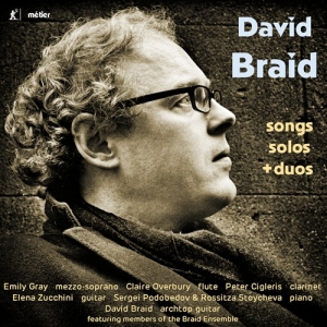 Braid David - Songs, Solos + Duos in the group OUR PICKS / Christmas gift tip CD at Bengans Skivbutik AB (2822287)