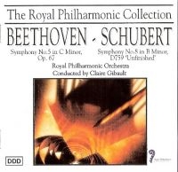 Royal Philharmonic Orchestra/Gibaul - Beethoven/Schubert: Sinfonie 5 in the group CD / Pop-Rock at Bengans Skivbutik AB (3042088)