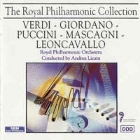 Royal Philharmonic Orchestra - Giordano, Verdi, Leoncavallo in the group CD / Pop-Rock at Bengans Skivbutik AB (3042103)