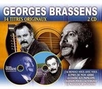 Brassens Georges - 34 Titres Originaux in the group CD / Jazz at Bengans Skivbutik AB (3042738)