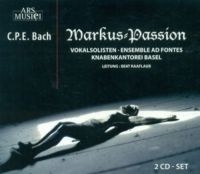 Knabenkantorei Basel/Raaflaub - Cpe Bach: Markus-Passion in the group CD / Pop-Rock at Bengans Skivbutik AB (3042907)