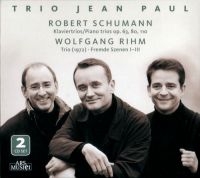 Trio Jean Paul - Schumann/Rihm: Klaviertrios in the group CD / Pop-Rock at Bengans Skivbutik AB (3042938)