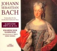 Knabenchor Hannover/Hennig - Bach: Kantaten Bwv213&214 in the group CD / Pop-Rock at Bengans Skivbutik AB (3042951)