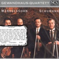 Gewandhaus-Quartett - Mendelssohn,Schumann: Streich- in the group CD / Pop-Rock at Bengans Skivbutik AB (3043415)