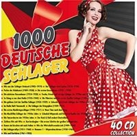 Blandade Artister - 1000 Deutsche Schlager in the group CD / Pop-Rock at Bengans Skivbutik AB (3043529)