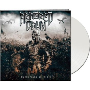 Armored Dawn - Barbarians In Black (Ltd. Gtf. Whit in the group VINYL / Hårdrock/ Heavy metal at Bengans Skivbutik AB (3049707)