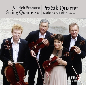 Prazak Quartet / Natalia Milstein - String Quartet No.1 In E Minor 'From My Life' in the group CD / Klassiskt,Övrigt at Bengans Skivbutik AB (3050913)