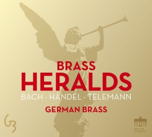 Bach J S Handel G F Telemann G - Brass Heralds in the group OUR PICKS / Christmas gift tip CD at Bengans Skivbutik AB (3075222)