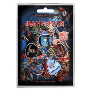 Iron Maiden - Later Albums Plectrum Pack in the group MERCHANDISE / Merch / Hårdrock at Bengans Skivbutik AB (3151368)