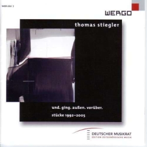 Stiegler Thomas - Und. Ging. Außen. Vorüber. in the group OUR PICKS / Christmas gift tip CD at Bengans Skivbutik AB (3217625)