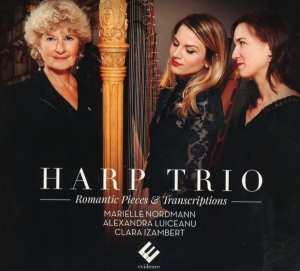 Marielle Nordmann - Harp Trio in the group CD / Klassiskt,Övrigt at Bengans Skivbutik AB (3233637)