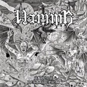 Hammr - Unholy Destruction in the group VINYL / Hårdrock at Bengans Skivbutik AB (3265983)