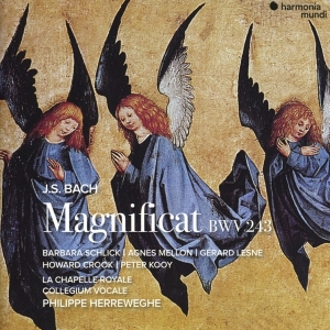 La Chapelle Royale & Collegium Vocale Gent & Philippe Herreweghe & Barbara Schlick - J.S. Bach: Magnificat Bwv243 in the group CD / Klassiskt,Övrigt at Bengans Skivbutik AB (3275210)