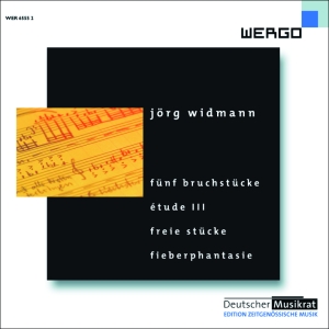 Widmann Jörg - Fünf Bruchstücke Etude Iii Freie in the group OUR PICKS / Christmas gift tip CD at Bengans Skivbutik AB (3314224)