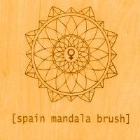 Spain - Mandala Brush in the group VINYL / Pop-Rock at Bengans Skivbutik AB (3322251)