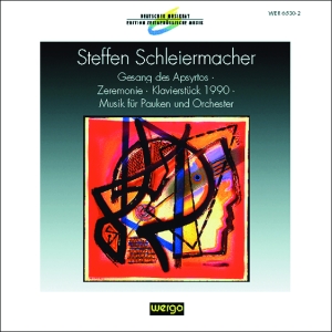 Schleiermacher Steffen - Gesang Des Apsyrtos Zeremonie Kla in the group OUR PICKS / Christmas gift tip CD at Bengans Skivbutik AB (3337691)