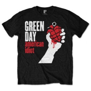 Green Day - American Idiot Uni Bl in the group MERCHANDISE / T-shirt / Punk at Bengans Skivbutik AB (3351437r)