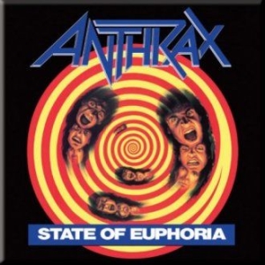 Anthrax - ANTHRAX FRIDGE MAGNET: STATE OF EUPHORIA in the group OTHER / MK Test 7 at Bengans Skivbutik AB (3368158)