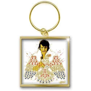 ELVIS PRESLEY - STANDARD KEYCHAIN: AMERICAN EAGLE in the group MERCHANDISE / Merch / Pop-Rock at Bengans Skivbutik AB (3401770)