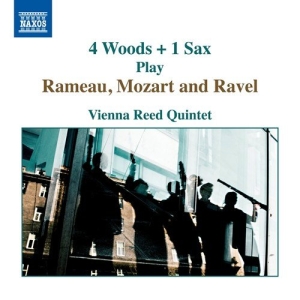 Rameau J-P Mozart W A Ravel Ma - 4 Woors + 1 Sax Play Rameau, Mozart in the group OUR PICKS / Christmas gift tip CD at Bengans Skivbutik AB (3460905)