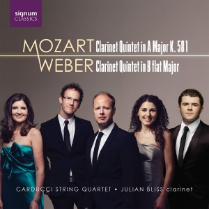 Mozart W A Weber Carl Maria - Clarinet Quintets in the group OUR PICKS / Christmas gift tip CD at Bengans Skivbutik AB (3469550)