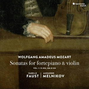 Isabelle Faust - Mozart Sonatas For Fortepiano & Violin Vol.1 in the group CD / Klassiskt,Övrigt at Bengans Skivbutik AB (3486860)