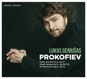 Lukas Geniusas - Prokofiev: Piano Sonatas No. 2 Op. 14 in the group CD / Klassiskt,Övrigt at Bengans Skivbutik AB (3492846)