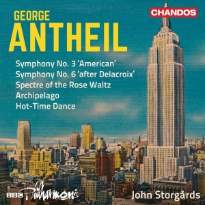 Antheil George - Symphonies Nos. 3 (American) & 6 (A in the group OUR PICKS / Christmas gift tip CD at Bengans Skivbutik AB (3494568)